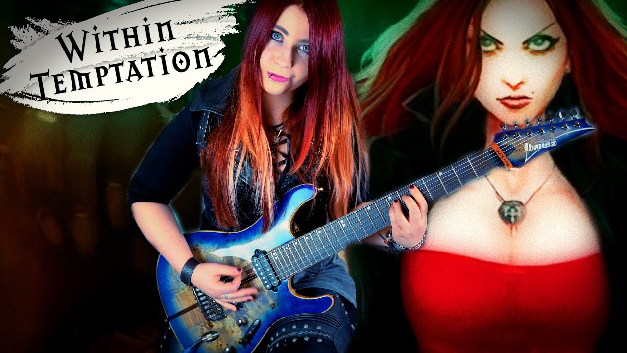 WITHIN TEMPTATION - Faster [GUITAR COVER] with SOLO 4K | Jassy J