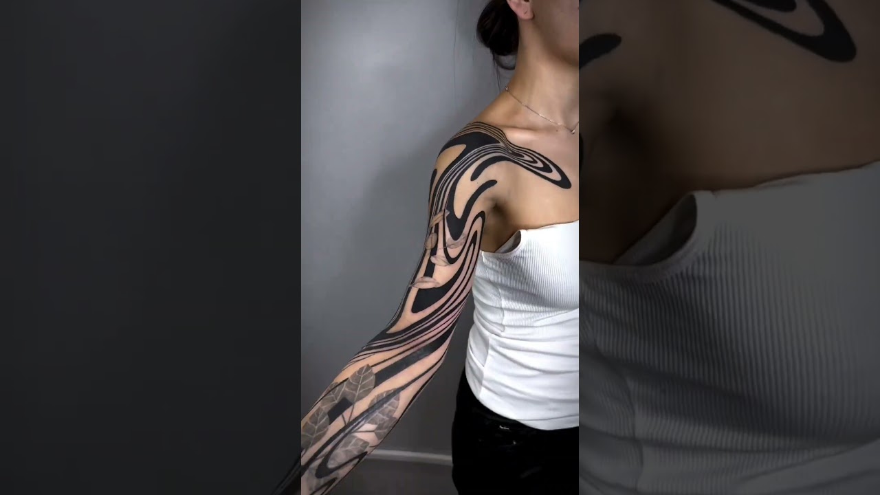 beautiful girl body art beautiful tattoo 