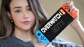 ASMR  Overwatch 2 + PC| Switch gameplay & Review with historic facts, button clicking, whispered