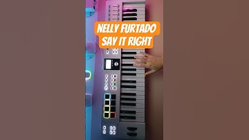 Nelly Furtado - Say It Right (Cover) | Arturia KeyLab Essential #cover #piano #synthmusic #arturia