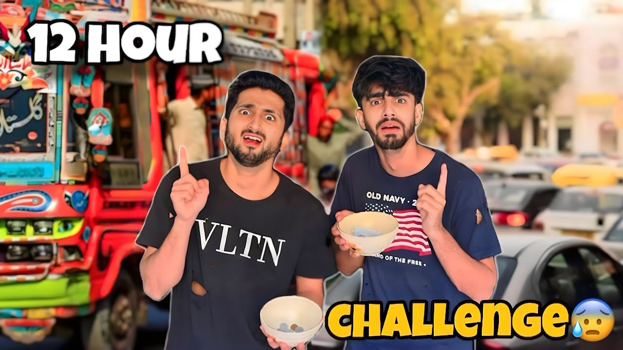 I Became a Beggar for 12 Hours Straight! | Danishirshad |