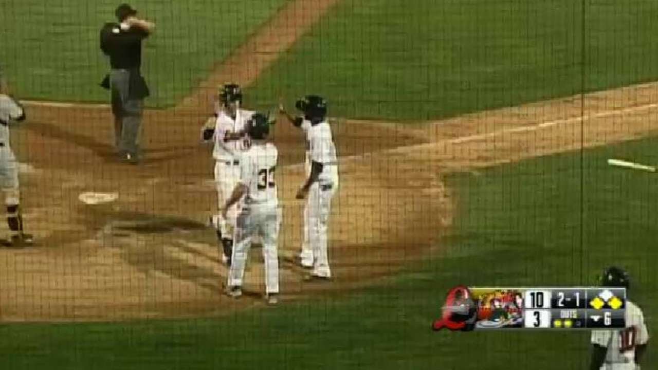 Great Lakes' Trinkwon goes yard