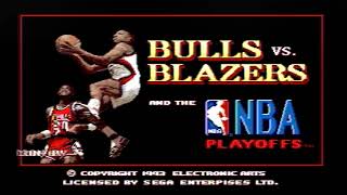 Bulls vs. Blazers and the NBA Playoffs [SG, Tournament, Simulation, Showtime] (1992 Finals, Game 6)