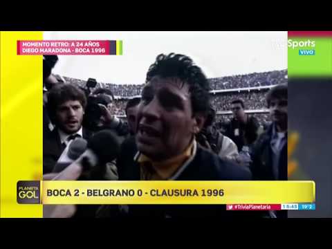 El día que Diego marcó su último gol oficial de jugada - Especiales Planeta Gol