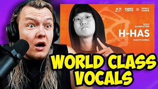 Chezame Reacts | H-Has 🇰🇷 | Grand Beatbox Battle 2023: World League | Solo Elimination