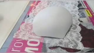 SEMINARIO corpiño taza soft con arco.  Forrado de taza con puntilla elastizada. screenshot 5