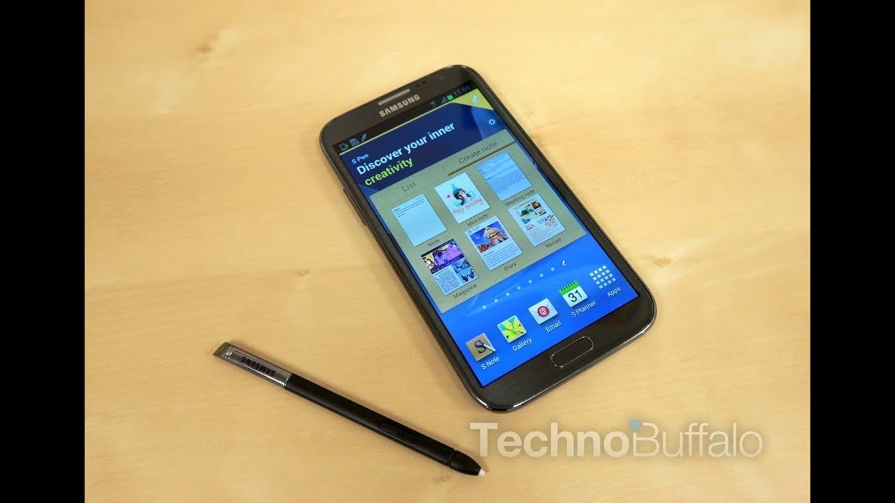 Samsung Galaxy Note II Review - YouTube