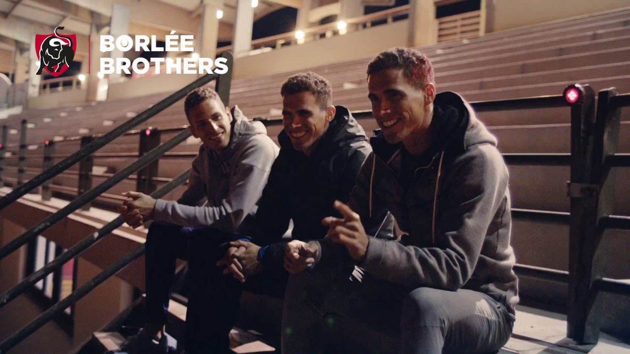 The Borlée Brothers, proud Belgian ambassadors and supporters of the Red Devils 