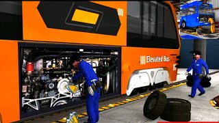 Bus Mechanic Auto Repair Shop - Car Garage Simulator Gameplay screenshot 1