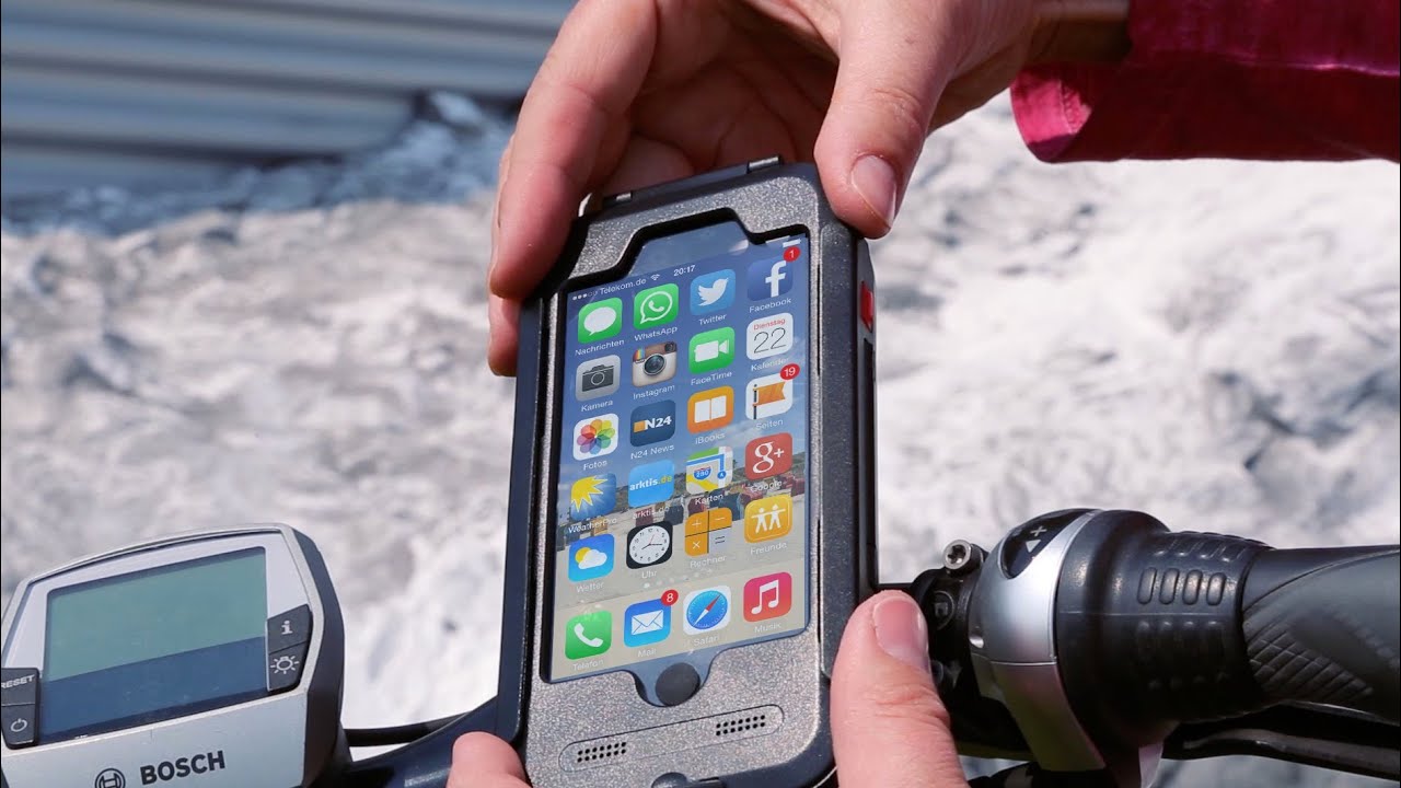 O2online Stellt M4 Bike Kit Vor Fahrrad Halterung Handy