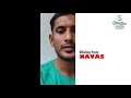 Wishes from navas former santhosh trophy player