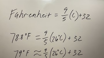Hoofdrekenen: converteer Celsius naar Fahrenheit in seconden!