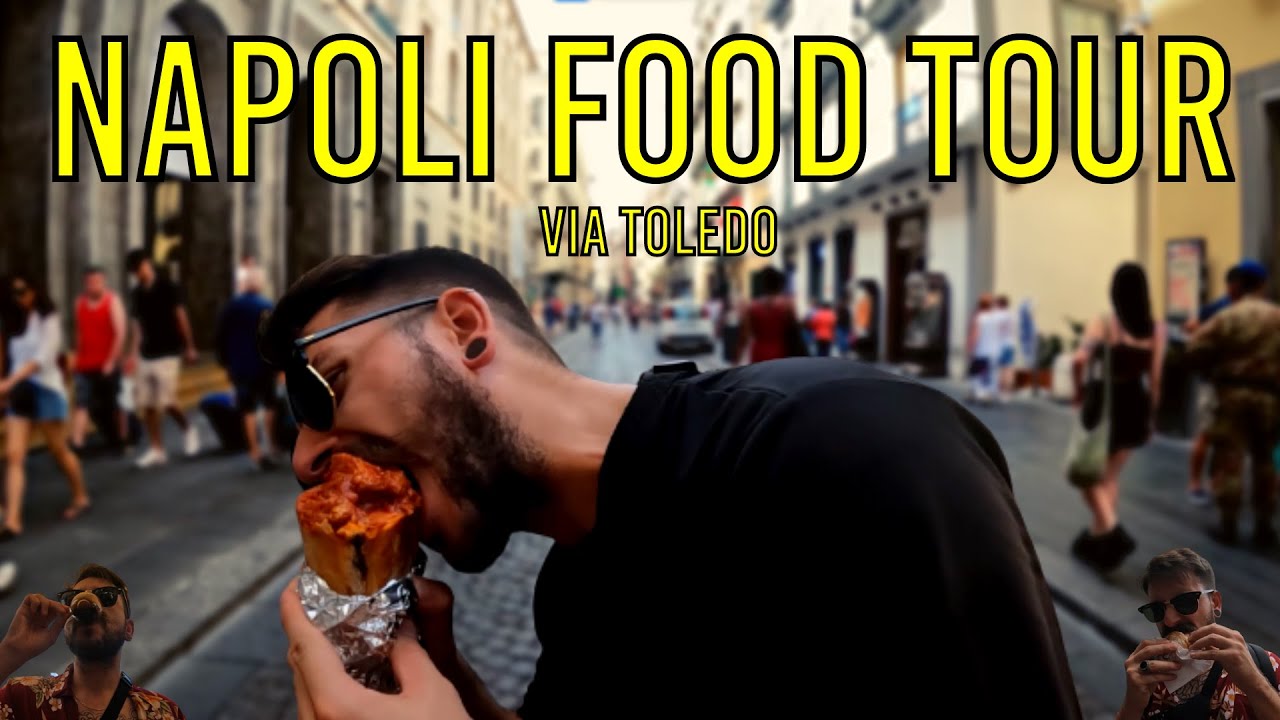 MANGIO I CIBI PIÙ BUONI di NAPOLI | Via Toledo | Tutto quello che abbiamo mangiato
