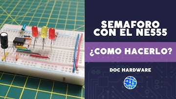 ✅ Cómo Crear un Semáforo de Cruce de Vías con NE555 🚦