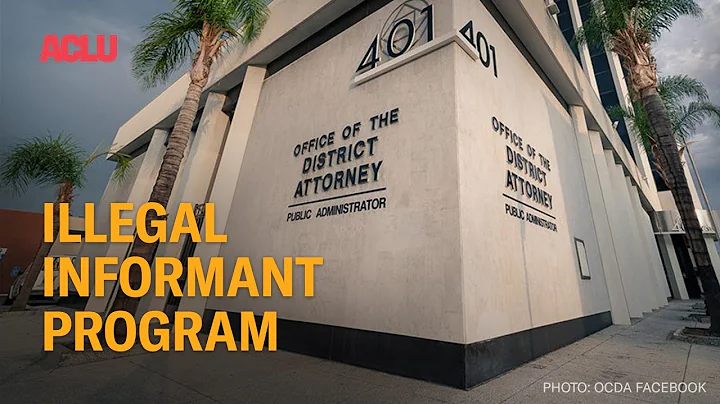 Illegal Jailhouse Informant Program