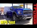 2017 Ford Raptor Highway Towing MPG Review with 7,000 Lbs Behind It