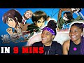 Attack on Titan in 9 Minutes Reaction