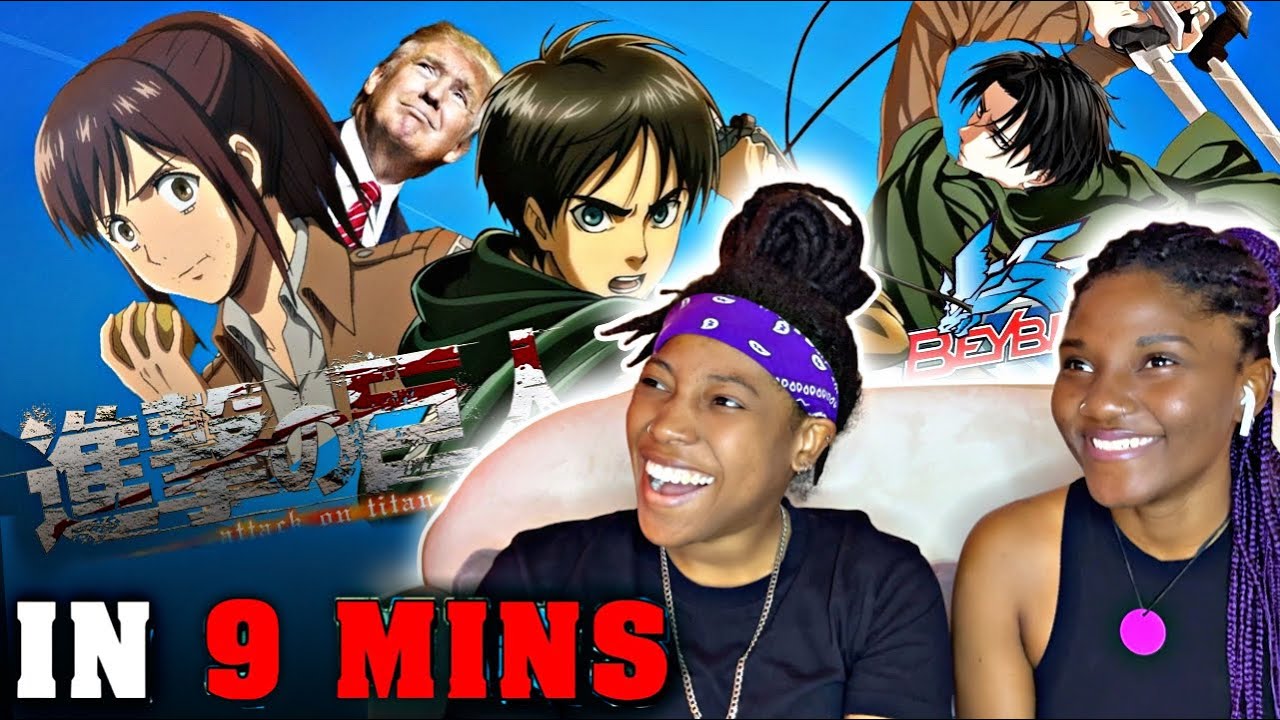 Attack on Titan in 9 Minutes Reaction