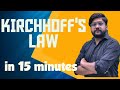 Kirchhoff's Law in15 min#physicsclass12#jee#neet