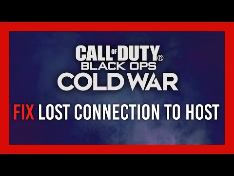 Fix Lost Connection to Host | Black Ops: Cold War