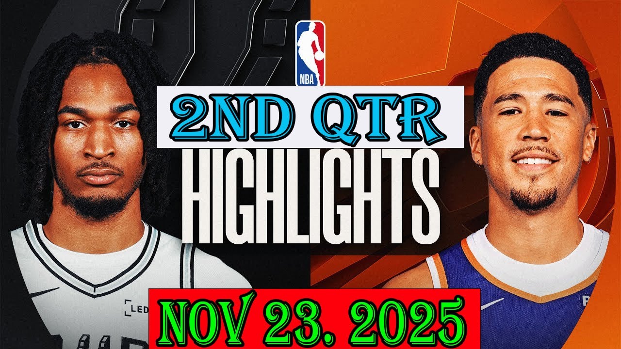 Phoenix Suns vs San Antonio Spurs 2nd Qtr Nov 23.2025 Highlights | NBA HIGHLIGHT