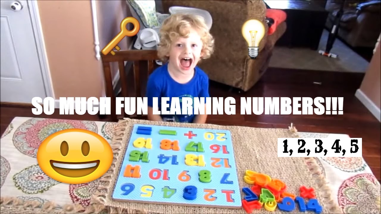Educational Play and Learning With Numbers Puzzle Family Fun Toys for ...