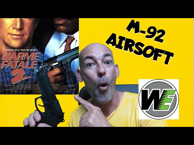 Unboxing #1: pistolet airsoft (a billes) 2 euros carrefour (test