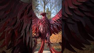 Phoenix Sculpture How Its Made Barbie The Welder Elmira, Ny Falck Cancer Center Installation
