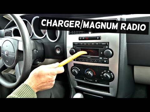 DODGE CHARGER RADIO REPLACEMENT REMOVAL | DODGE MAGNUM