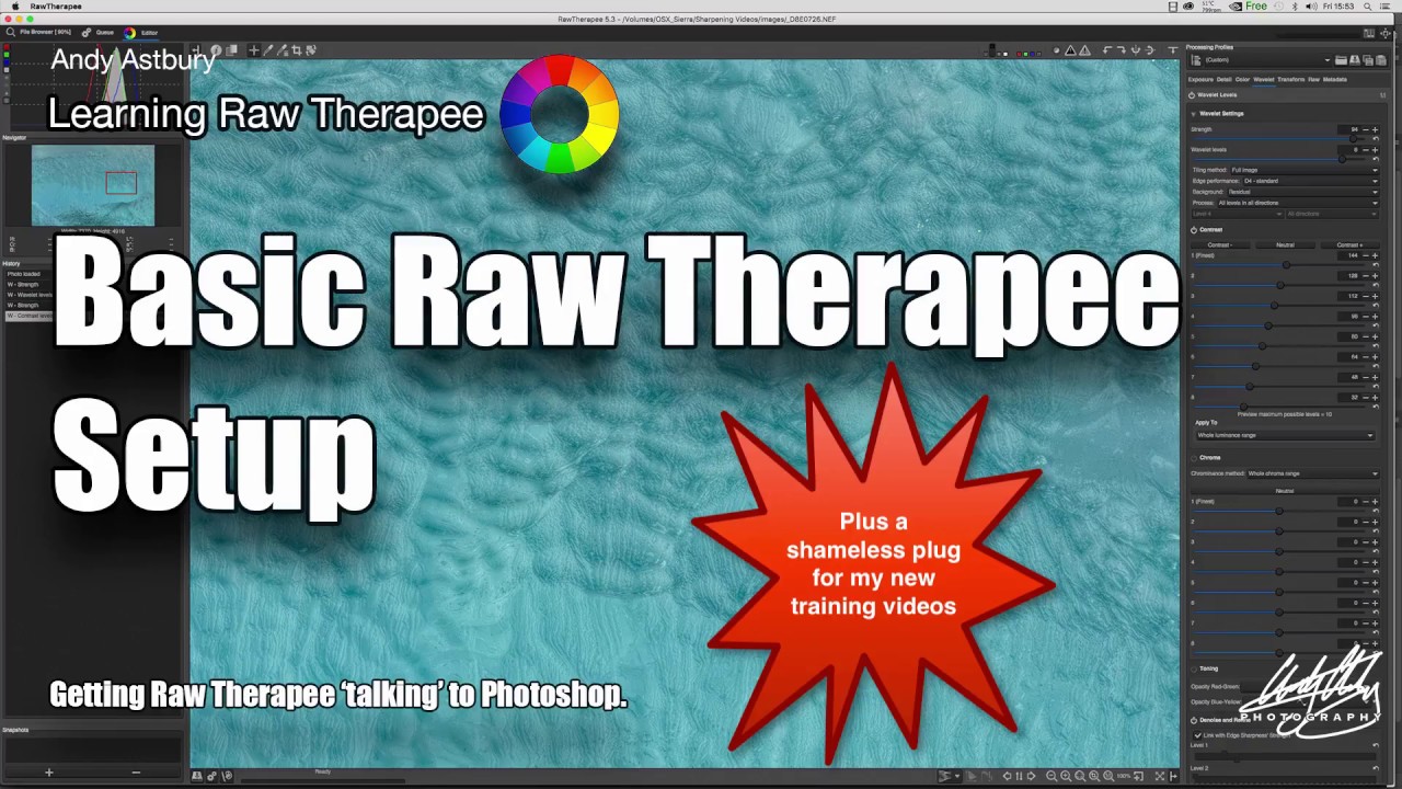 Raw Therapee Basics for Lightroom Users - Getting an Image in and out of RT