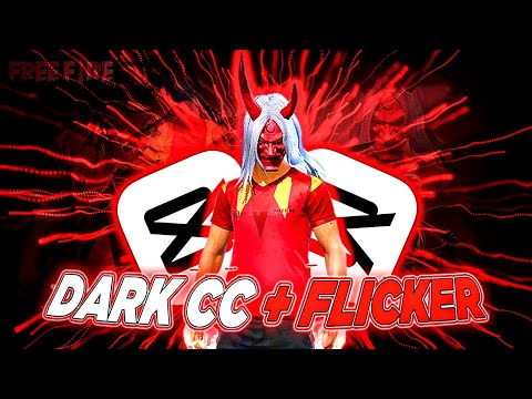 Dark Red CC + Flicker Like Ae | Free Fire  Short Capcut Tutorial