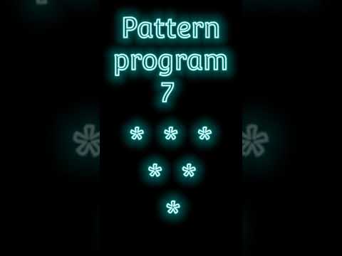 Pattern program 7 in c programming || Reverse pyramid pattern || c_34