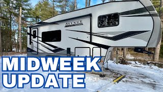 MIDWEEK UPDATE:  Getting the RV Turned Around