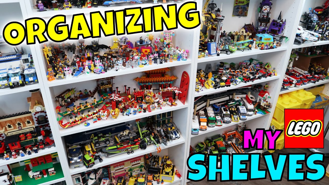 TikTokers Are Transforming LEGO Storage Shelves Into Colorful