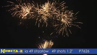 KOMETA WYRZUTNIA P7626 - PROFESJONALNA 49 STRZAŁÓW