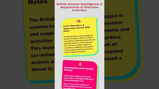 British counter-intelligence and suppression of overseas activities