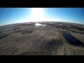 Field Spraying Aerial Video GoPro Hero3 Central Saskatchewan