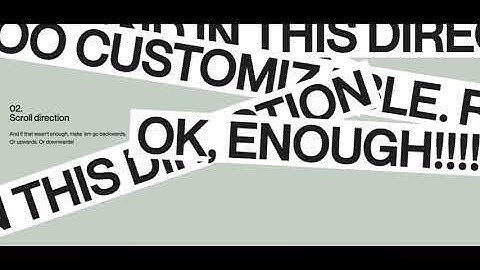 Locomotive Scroll sample