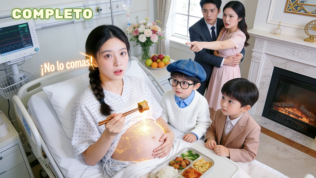 🍏La chica podía oír la voz del bebé en su interior,¡El bebé le impidió comer veneno y le salvó vida!