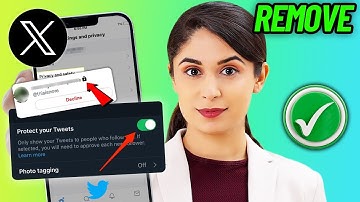 How To Remove Private Account Lock Symbol From Twitter ( X ) Account 2025 | Public Twitter Account