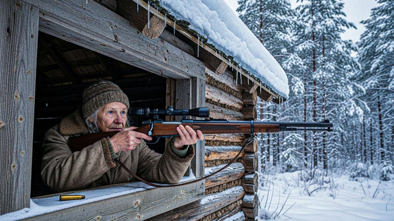 The “Old Woman” Sniper Everyone Thought She Was Harmless — Until Her Frozen Cabin Stopped an Entire