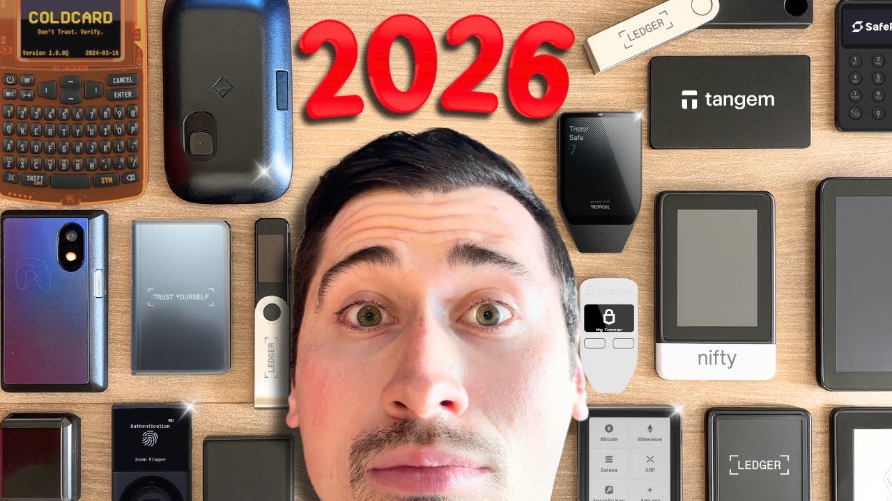 The BEST Cold Wallets for 2026!