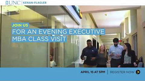 UNC Evening Executive MBA Class Visit | April 15, 2019