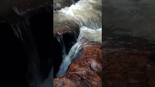 Waterfall Flowing Into a Hidden Hole 🌊 Relaxing ASMR Water Sounds #Shorts