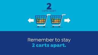 SAFETY TIP: Social Distancing In Grocery Stores | COVID-19 Safety | Save A Lot