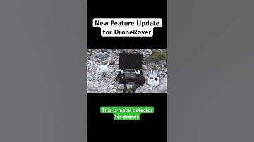 DroneRover Fast Scan Feature (Metal Detector for Drones) #metaldetector #treasurehunter