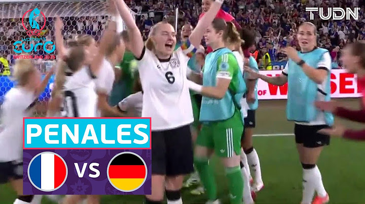 ¡Dramática! Alemania avanza a Semis | Francia vs Alemania | UEFA Euro Femenina - Cuartos Final 2025