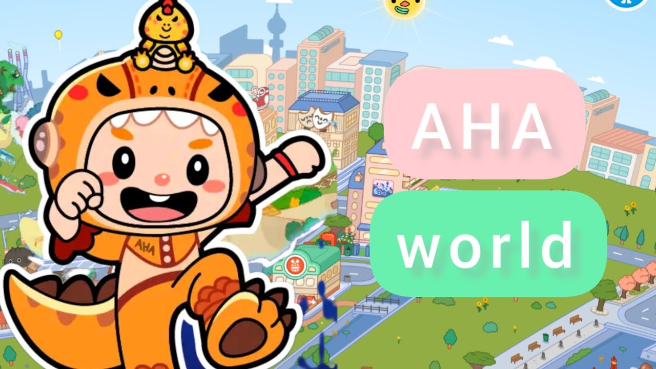 Тока бока 1.62. Aha World игра. Игра аха ворлд