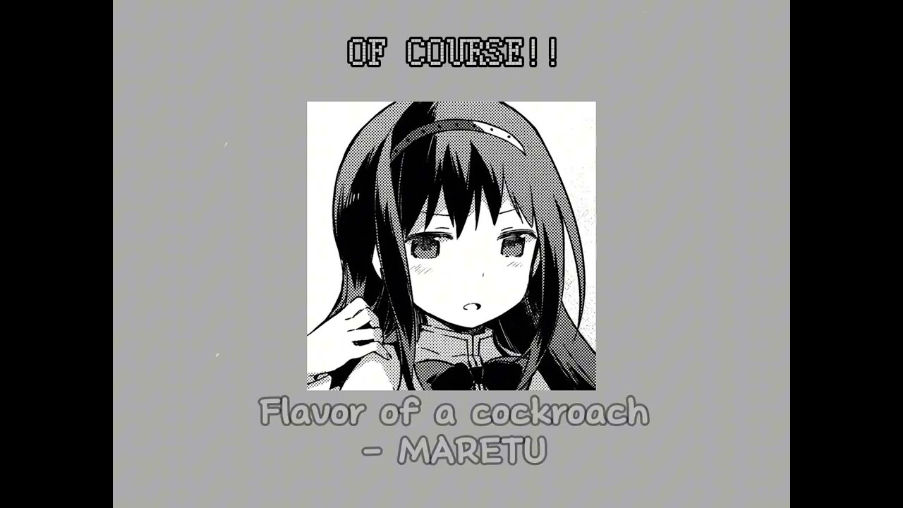 Flavor of a cockroach nightcore/sped up audio || Song - @MARETUch