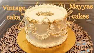 Vintage cake